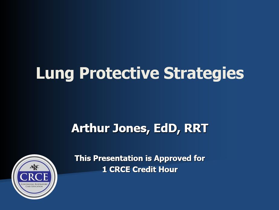 Lung Protective Strategies