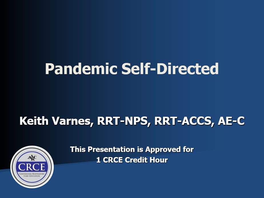 Pandemic Self-Directed
