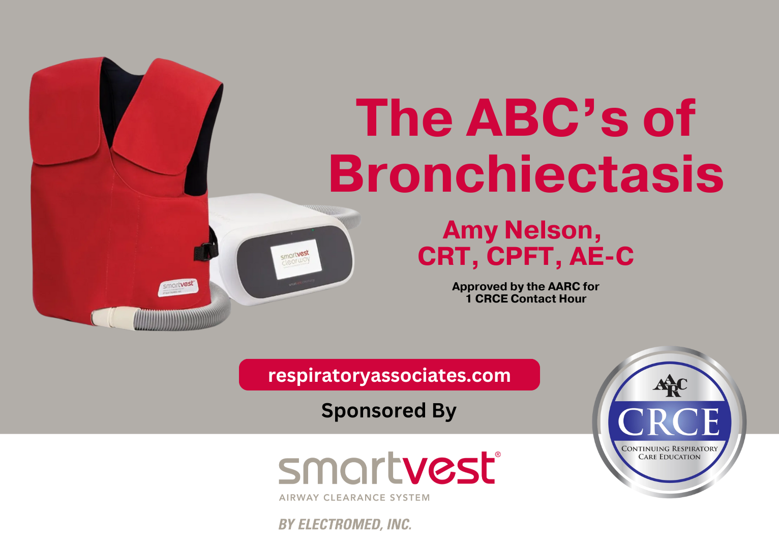 The ABC’s of Bronchiectasis Live Broadcast
