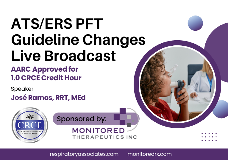 ATS/ERS PFT Guideline Changes Live Broadcast