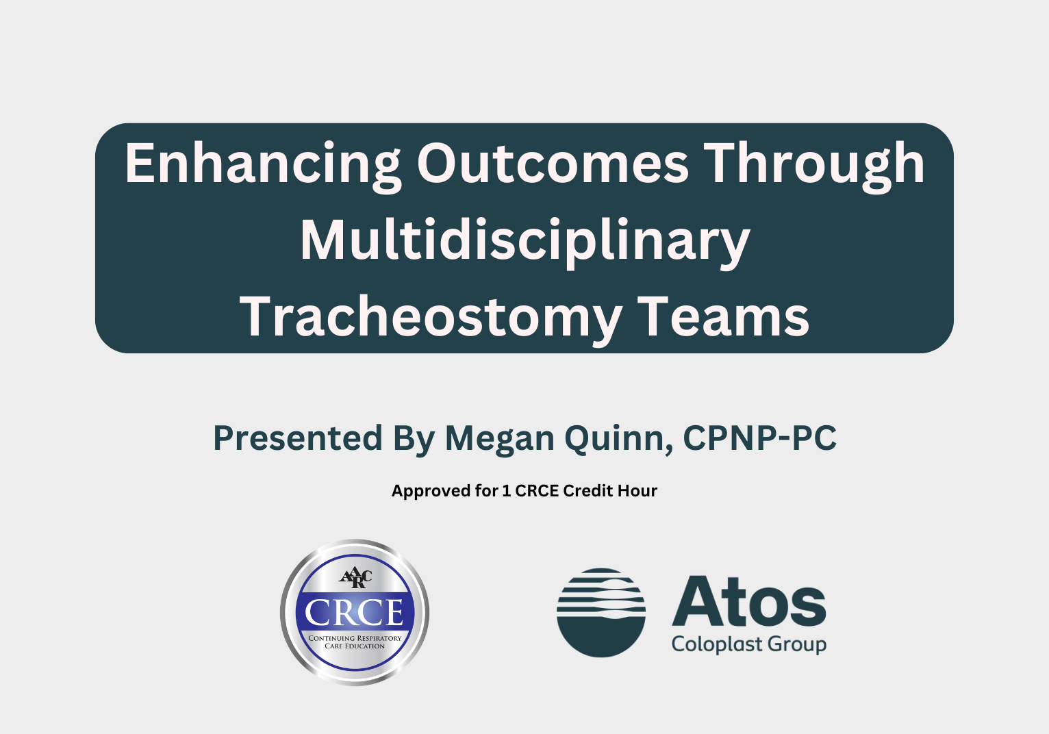 Enhancing Outcomes Through Multidisciplinary Tracheostomy Teams Live Broadcast