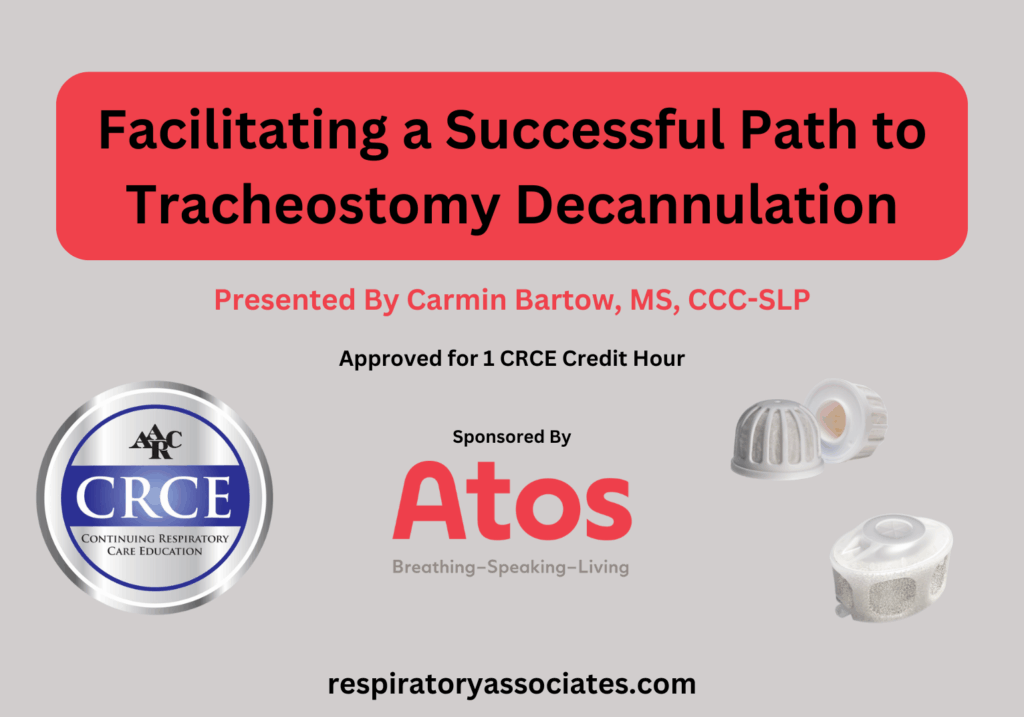 Facilitating a Successful Path to Tracheostomy Decannulation