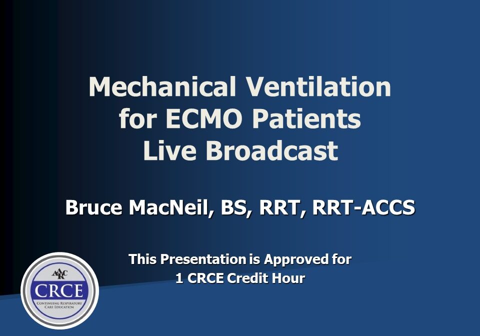 RTLB Vent ECMO BM